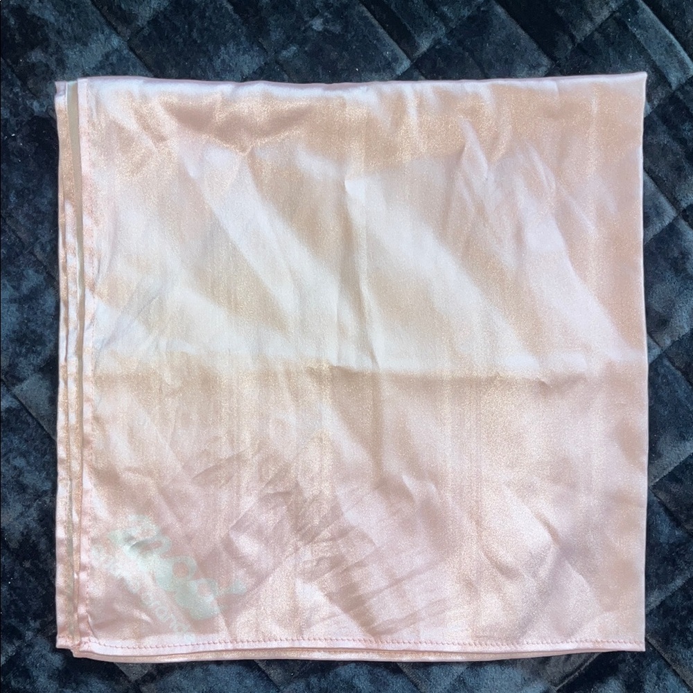 Ariana Grande light pink Silk bandanna